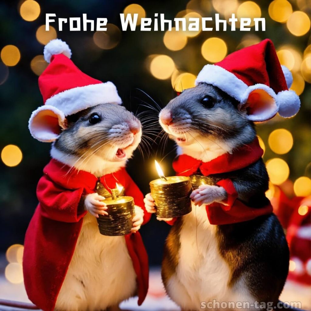 Frohe weihnachten bild Mäuse kostenlos