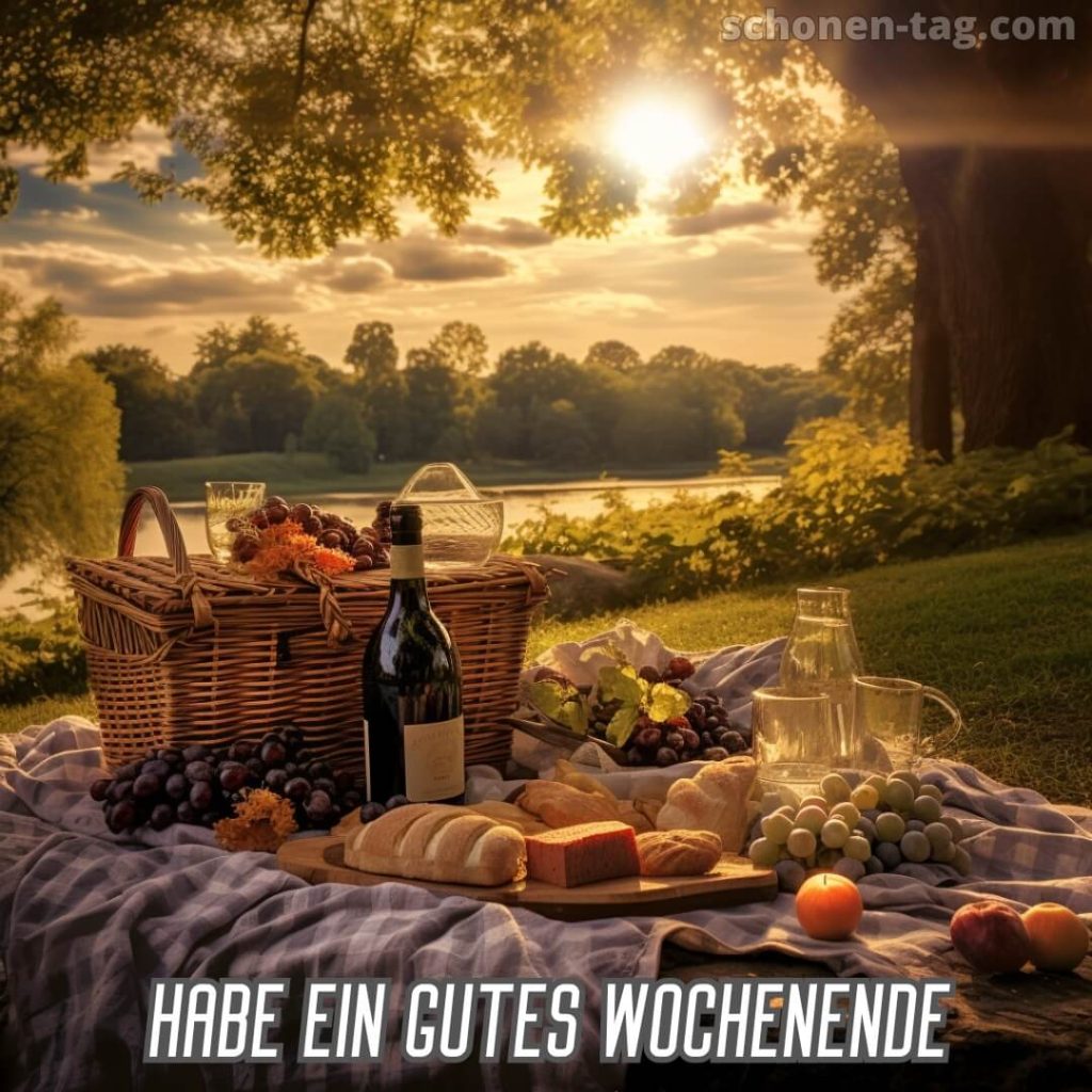 Schönes wochenende bild Picknick kostenlos